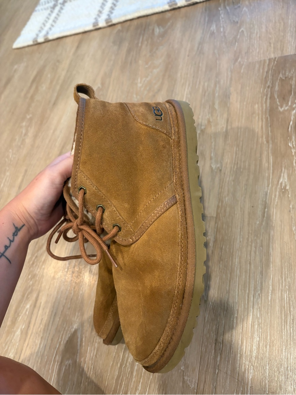 UGG Men's Chestnut Suede Lace-Up Chukka Boot